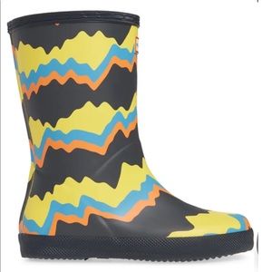 Hunter Classic Storm Stripe Waterproof Rain Boot